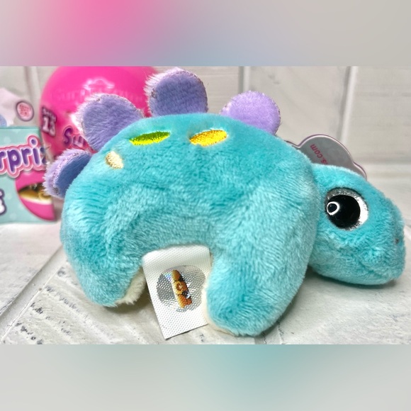 Surprizamals Lizz Stegosaurus Series 13 Mini Toy Plush NWT - Picture 6 of 14